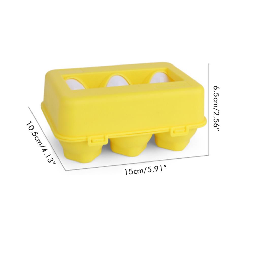 6Pcs Baby Matching Eggs Toy Shape Recognition Early Educational Learning Plastic Plaything Kids Gifts Game School Home