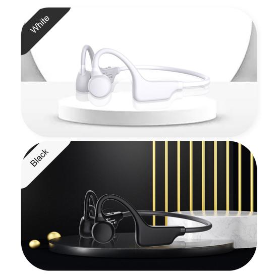 Наушники с костной проводимостью Беспроводные Открытые Earbuds Водонепроницаемые Легкие Спортивные наушники для ушей для бега На открытом воздухе Тренировки