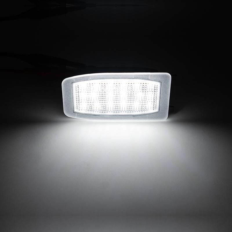 2x Led Side Under Mirror Puddle Module Light For Land Rover Freelander 2 LR2 Discovery 3 4 LR3 LR4 Range Rover Sport L322