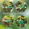 100PCS Multi-functional Garden Plant Twist Ties Adjustable Reusable Climbing Plant Supporting Straps Cable Cords Management Ties