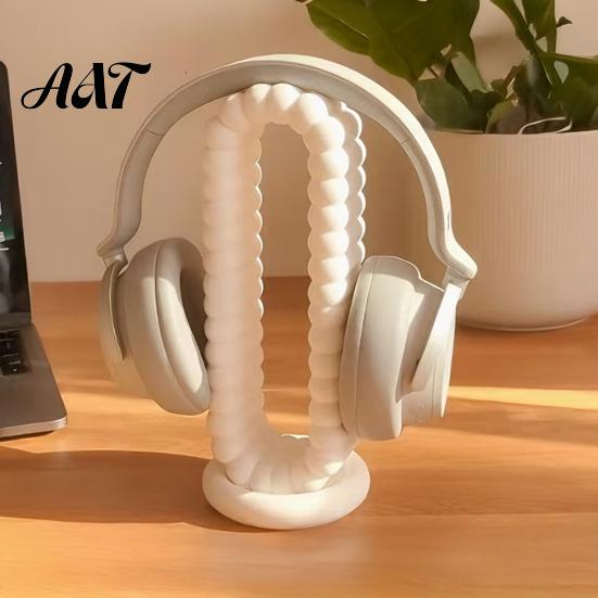 Игровой держатель для наушников, 3D-печатный стенд для наушников, Минималистичный стильный держатель-дисплей, Уникальный декоративный аксессуар для рабочего стола дома и в офисе