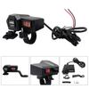 USB Port Cigarette Socket for Phone Motorcycle Handlebar Charger 12V 3.4A Adapter Power Supply Digital