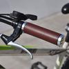 UPANBIKE Bike Leather Double Lock Grips for for Mountain Road and Fixed Gear Bikes Grips, 7/8" 22.2mm Handlebars, Bikes, Bikes, (Coffee)