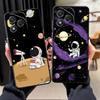 Чехол для Honor X9a X7 90 8X 70 X8 200 400 Lite X5b X6 Magic5Lite Funda Чехол для телефона Мультяшный Астронавт