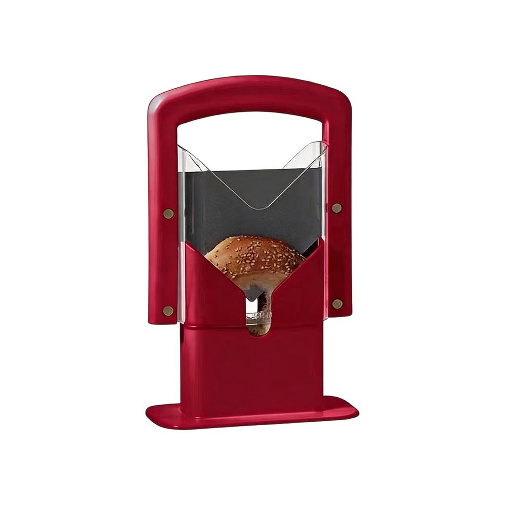 Bagel & Bread Guide - Adjustable Baking Mold & Cutting Stand, Safe And Even Slicing For Homemade Bagels And Breads