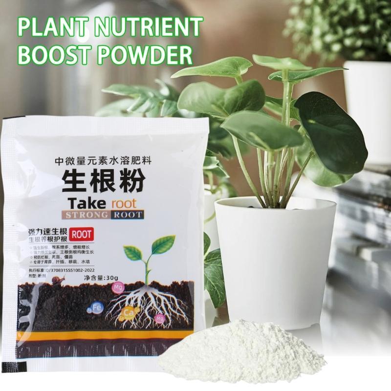 Fast Rooting Powder Plant Nutrient Fertilizers Fruit Tree Food Improve Flowering Survival Rate Healthy Rooting Powder