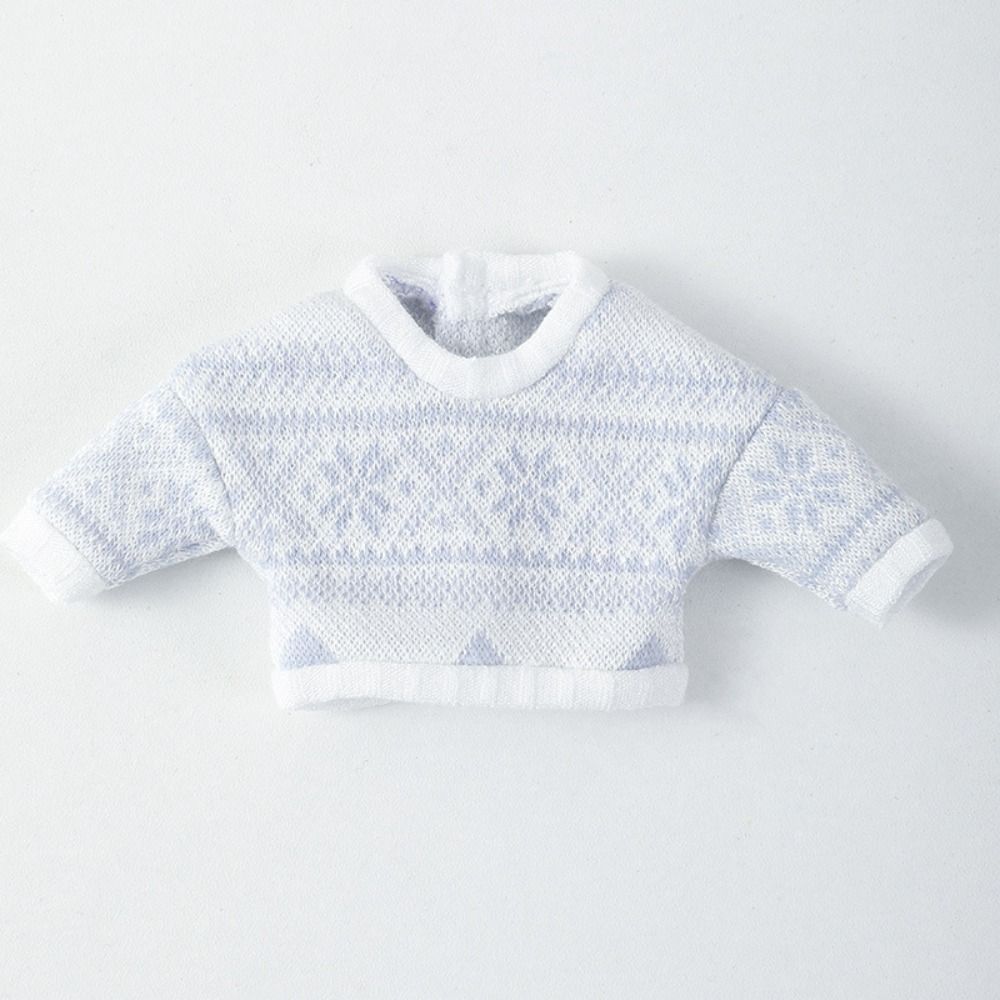 Вязаное пальто для куклы своими руками 8 стилей Зимние теплые топы Новая кукольная одежда 1/11 1/12 куклы OB11