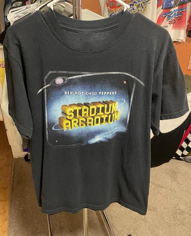 Vintage Red Hot Chili Peppers Stadium Arcadium 2006 Tour Reprint T-Shirt S-4XL Unisex T-Shirt