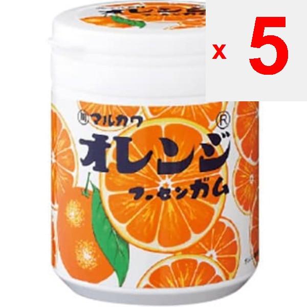 Бутылка жевательной резинки Marukawa Orange, 130 г