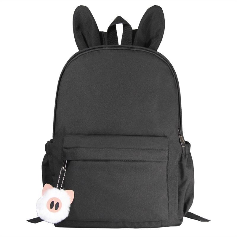 Новый рюкзак с кроличьими ушками в стиле инс, милый студенческий школьный рюкзак