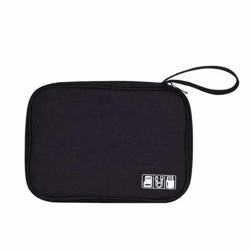 Storage Bag Digital Storage Bag USB Data Cable Organizer for Earphone Wire Bag Pen Power Bank Travel Kit Case Watch Band Pouch