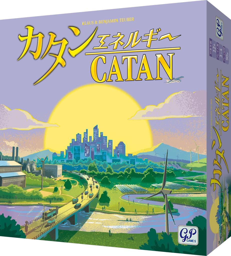 GP Catan Energy Edition Board x 4543471004406 Game, 29.5cm (length) 29.5cm (width), Plastic/Wood/Paper,