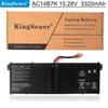 KINGSENER Новый аккумулятор AC14B7K для ноутбука Acer Spin 5 SP515-51GN Swift SF314-52 для Acer Nitro 5 AN515-42 15,28 В 3320 мАч/50,7 Втч
