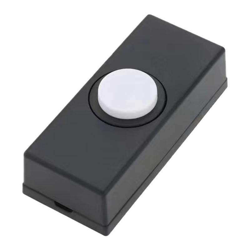 Wiring Door Bells Push Buttons Wall Mounted Doorbell Switches Plastic Hard Wiring Press Button Doorbell Button