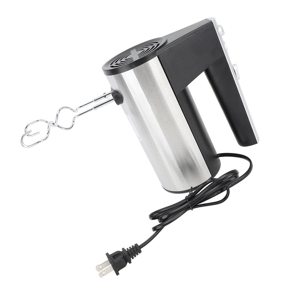 Hand Mixer 500W 5 Speed Turbine Boost Stainless Steel Kitchen Electric Handheld Food Beater for Whip