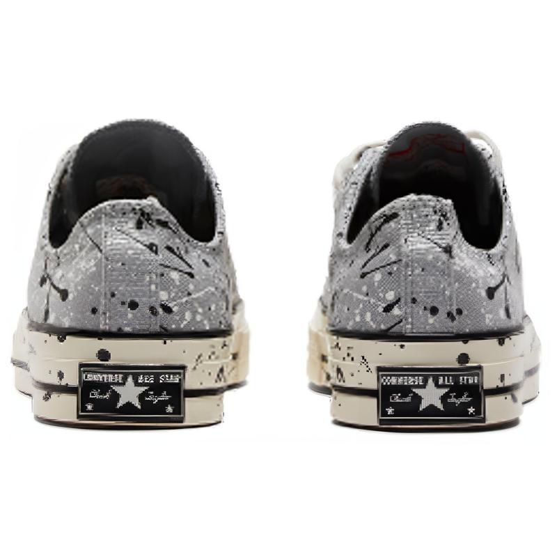 Converse Ретро удобные парусиновые кеды с низким верхом 1970-х годов, унисекс, серые
