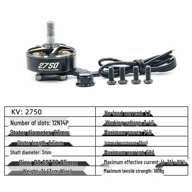 RCINPOWER EX2306 Plus Brushless Motor