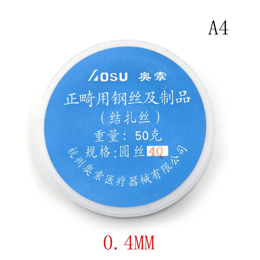 Стоматологическая проволока из нержавеющей стали 0,2-0,5 мм, ортодонтические инструменты