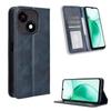 Leather Flip Cases For ZTE Blade A35e Leather Case [Flip Vintage Leather] Wallet Shockproof Durable Retro Flip Covers