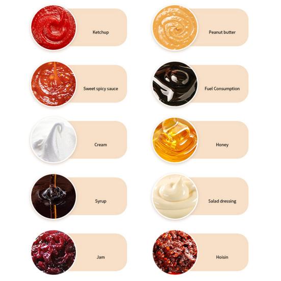 200/300 мл кухонная бутылка для специй, герметичная конструкция для сжатия с визуальной шкалой, гибкая бутылка для выдавливания приправ для тела