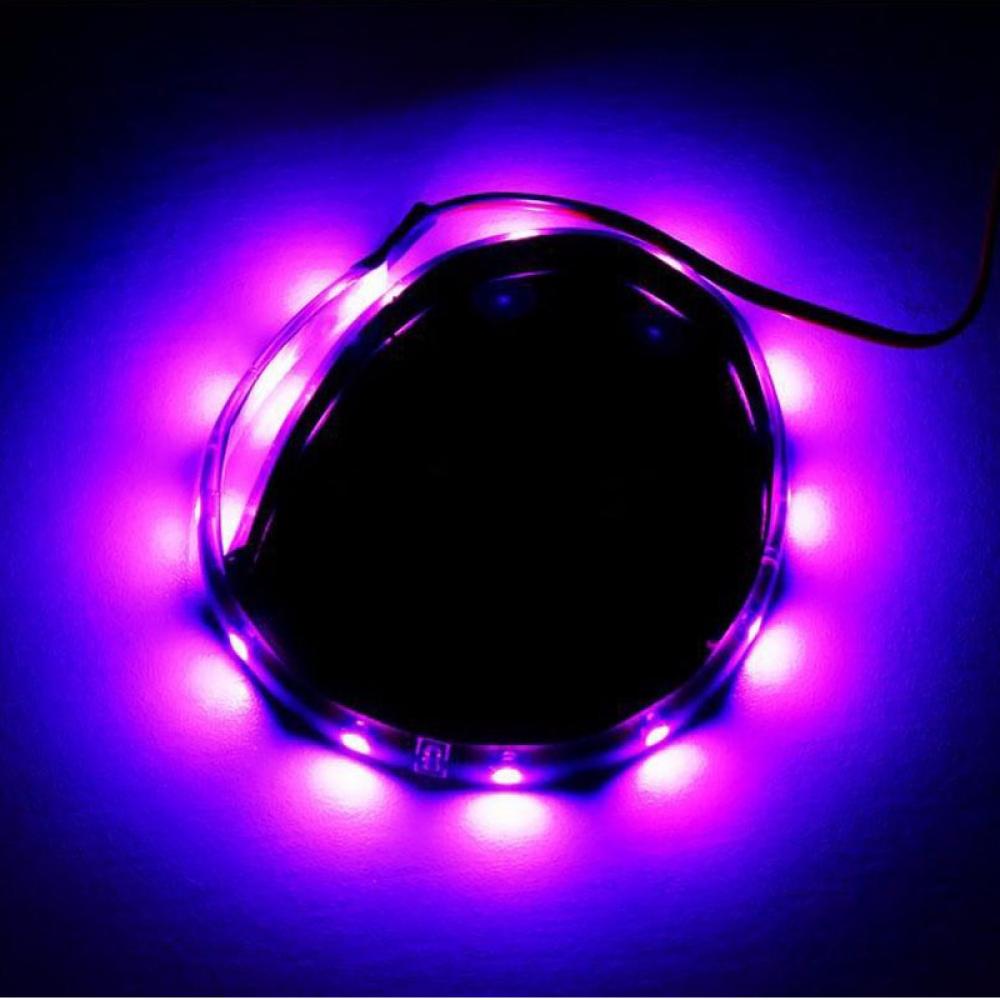Super Bright New Vehicle Car LED Light Strips Purple Flexible Waterproof DC 12V 30cm 15 LED SMD