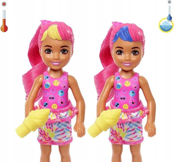 BARBIE Color Reveal Doll Chelsea Neon Tie Dye Surprise MATTEL