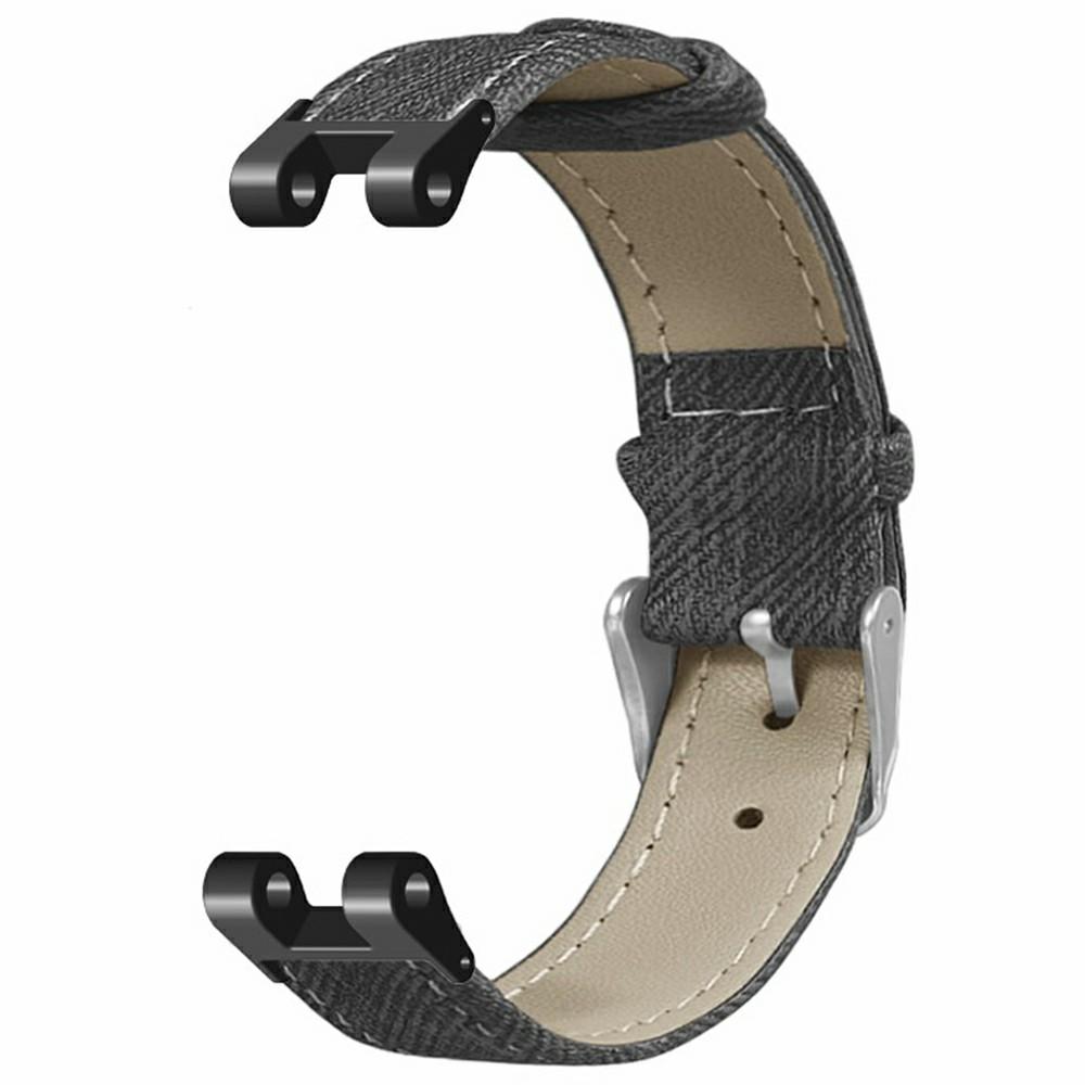 Для Garmin Lily Watch Band Denim Texture PU Leather Регулируемый ремешок
