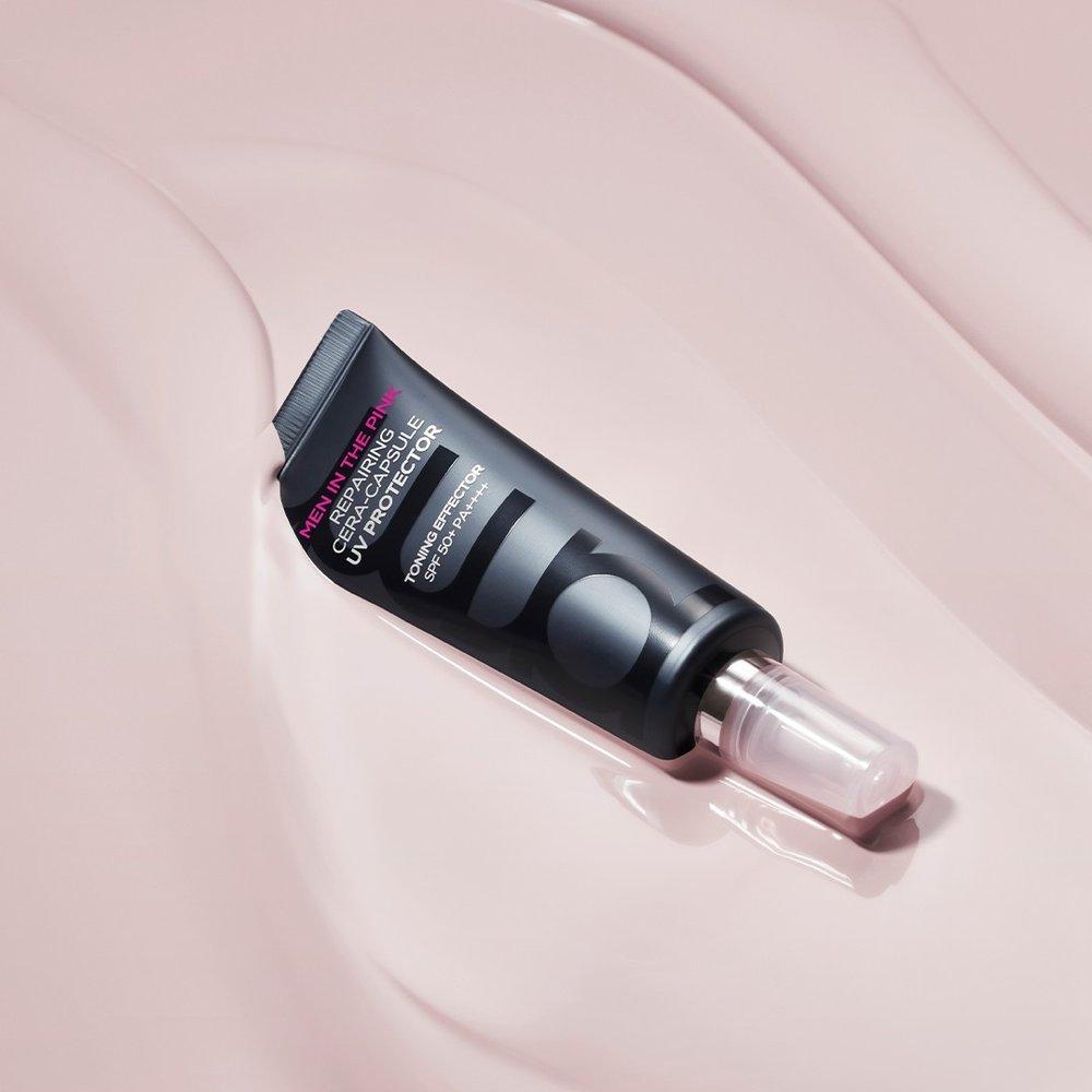 Primera Man in the Pink Repairing Cera Capsule UV Protector Toning Effector 40 мл