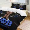 3D Печать Zeta Phi Beta ZPB Сестринство Комплект постельного белья Односпальный Queen King Полный Размер Пододеяльник Наволочка Постельное для мальчиков девочек Взрослый Дом