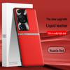Huawei P60 Pro Liquid Leather Anti-Fall Protective Case, One-Piece Design
