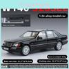 Металлическая модель автомобиля Mercedes W140 со звуком и светом для детей и коллекционеров