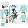 Венди Genshin Impact Праздничная Повседневная Одежда для Ролевых Игр Украшение на Грудь