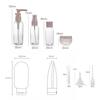 Travel Refillable Bottle Set Spray Lotion Shampoo Shower Gel Tube Bottling Cosmetic Empty Liquid Container Portable Tool