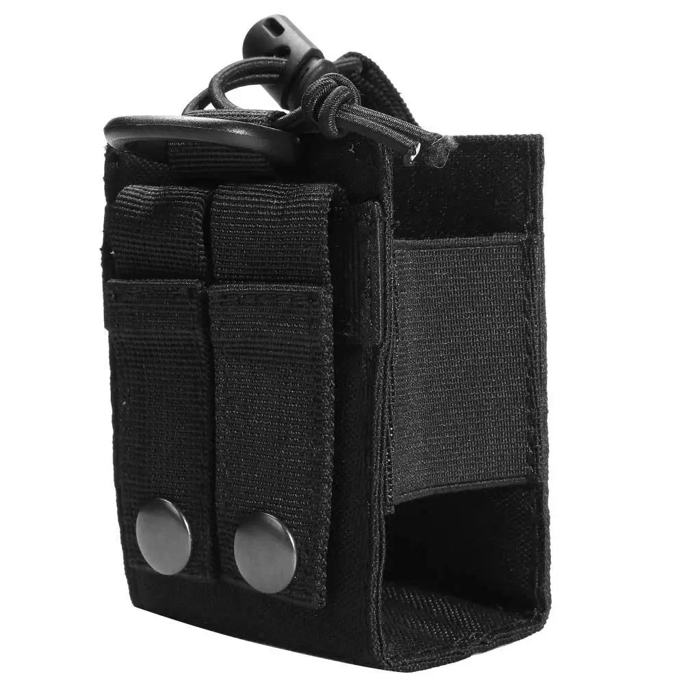20D Walkie Talkie Bag Case Holder for Kenwood BaoFeng UV-5R BF-888S 1000D Tactical Molle Radio Walkie Talkie Pouch Waist Bag