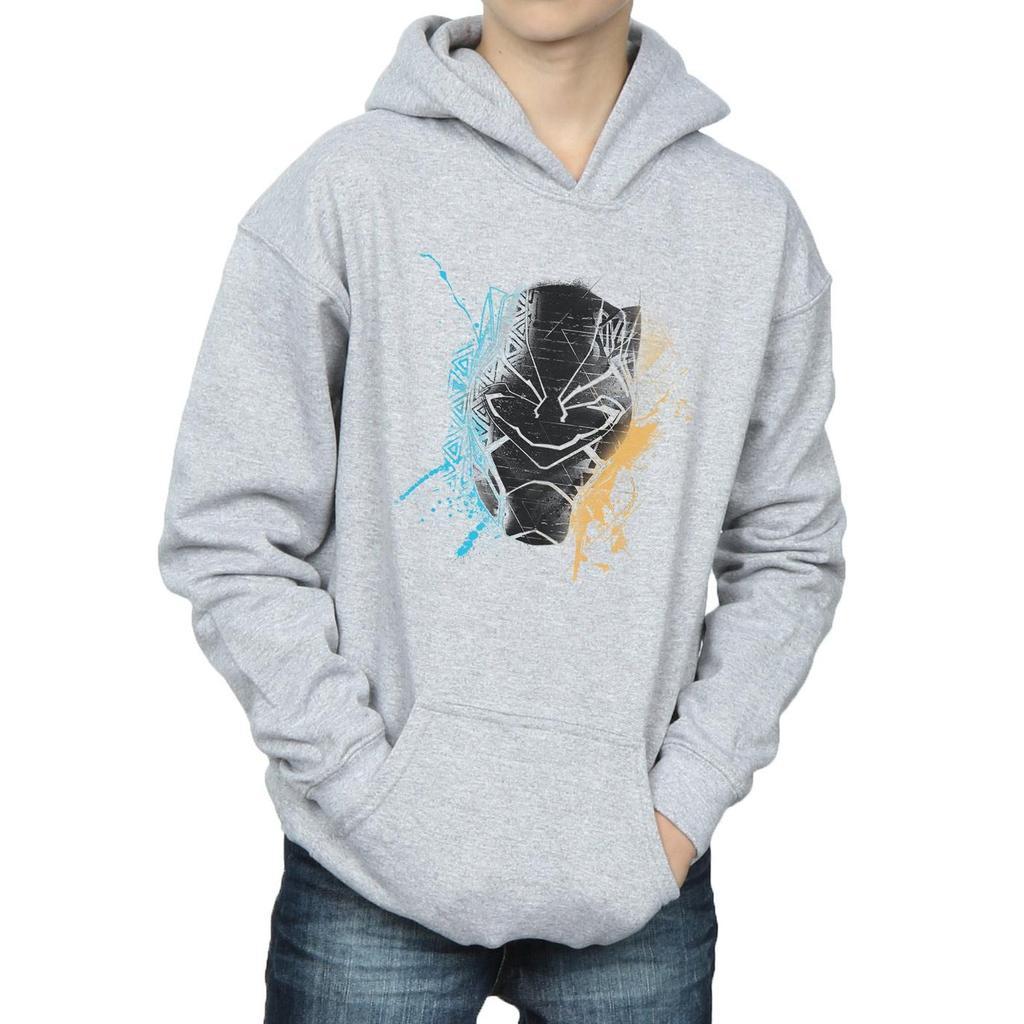 Marvel Boys Black Panther Splash Hoodie