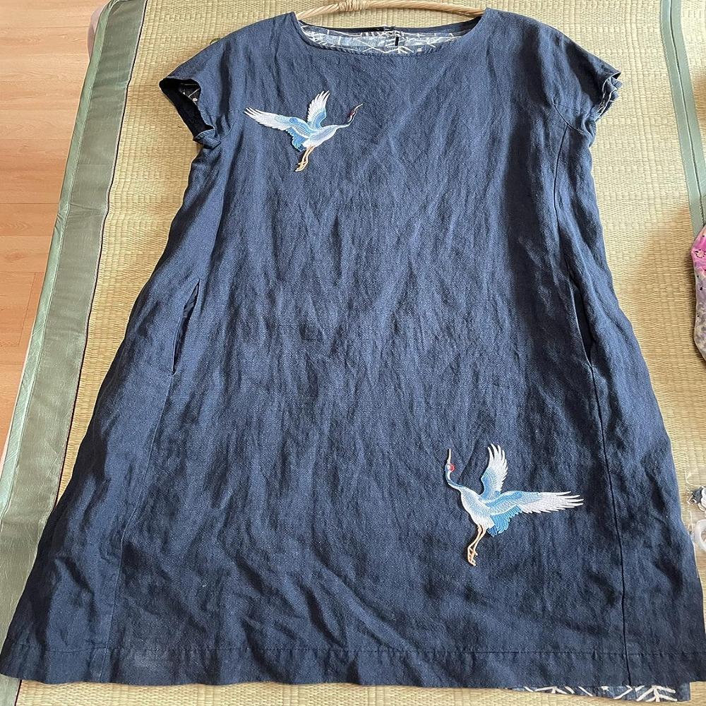 2 шт. Большие птицы красного венценосного журавля, пришитые на синие животные, птицы, термонаклейки для джинсов