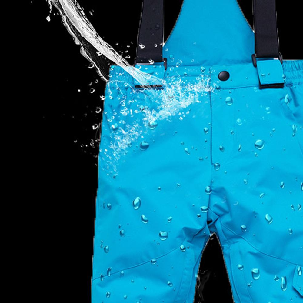 Зимние Лыжные Штаны Водонепроницаемые Снежные Туристические Брюки Утепленные Теплые Зимние Штаны Холодозащитные Штаны для Детей Мальчиков Девочек