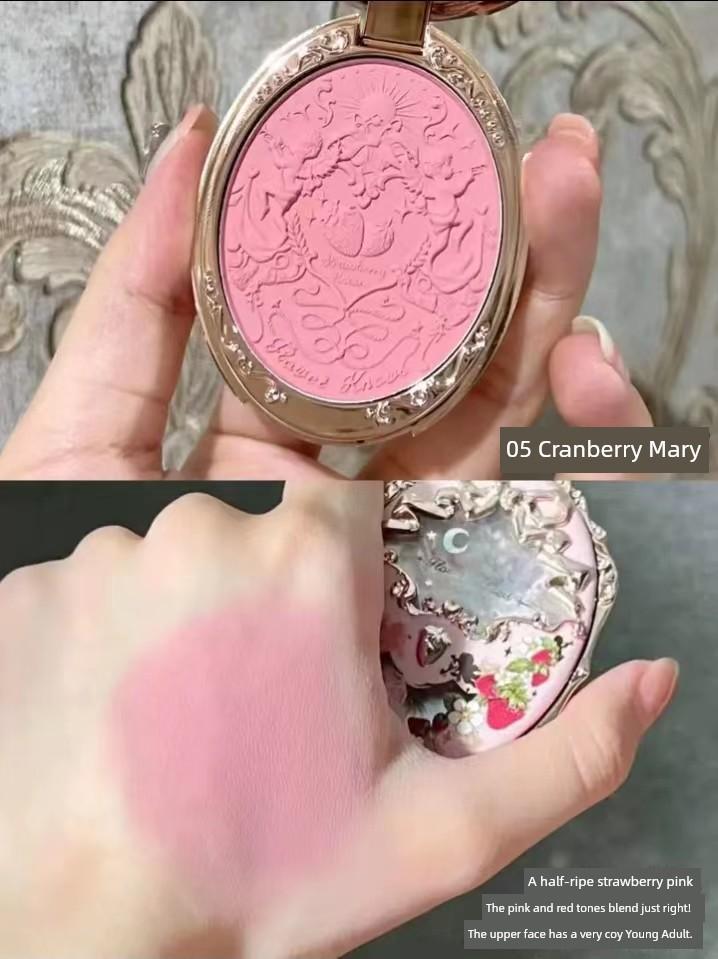 New Angel! Flower Know Little Angel Milk Pastry Blusher Expansion Atmosphere Concealer New Embossed Blush
