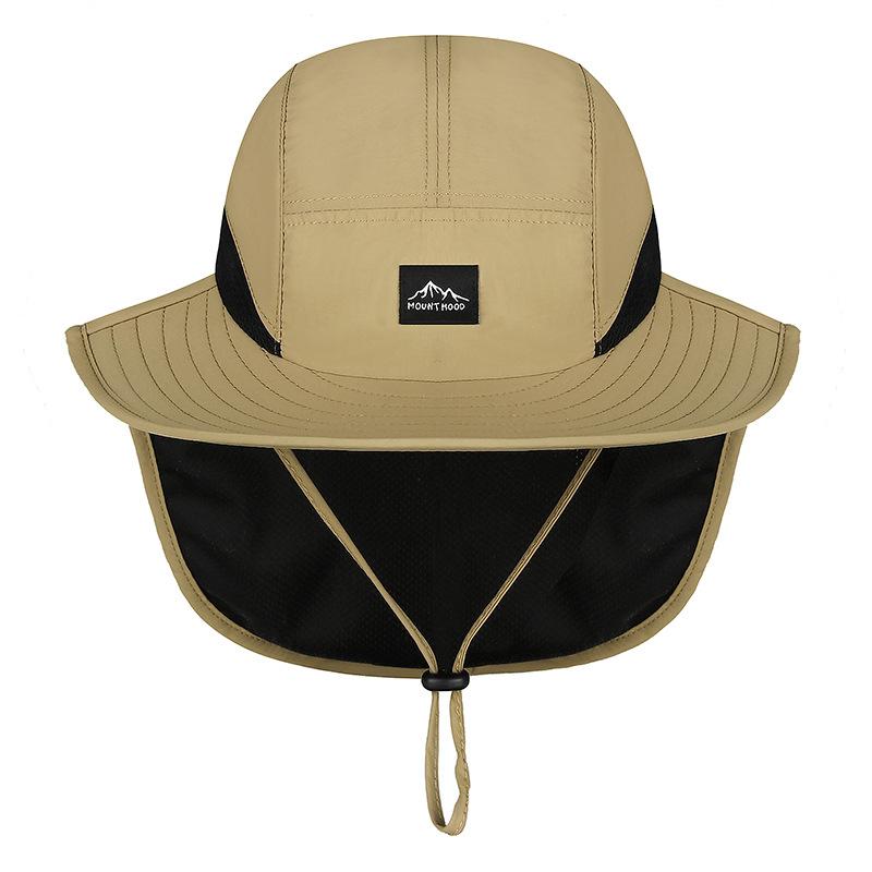 Northwood Summer Outdoor Bucket Hats Large Eave Hanging Curtain Shawl Sun Protection Fishing Hat Jungle Climbing Fisherman Hat