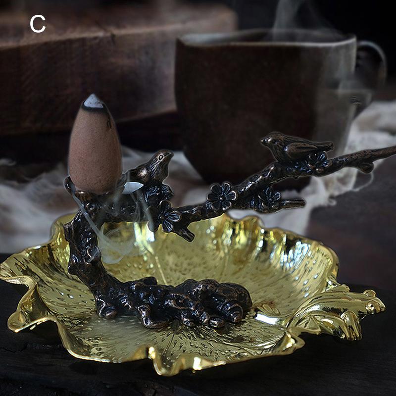 Маленький орнамент для печи для благовоний Креативный кронштейн Happy Plum Branch Вставка для благовоний