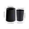 Round Trash Can Rubbish Bin Modern Decorative Paper Basket Waste for Office Indoor