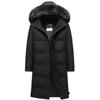 Winter Goose Down Jacket for Middle-aged and Elderly Men Long Warm Thick Winter Coat Large Size