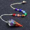 Gift Healing Crystal Fashion Jewelry Amulet New Design Reiki Pendulum Pendant