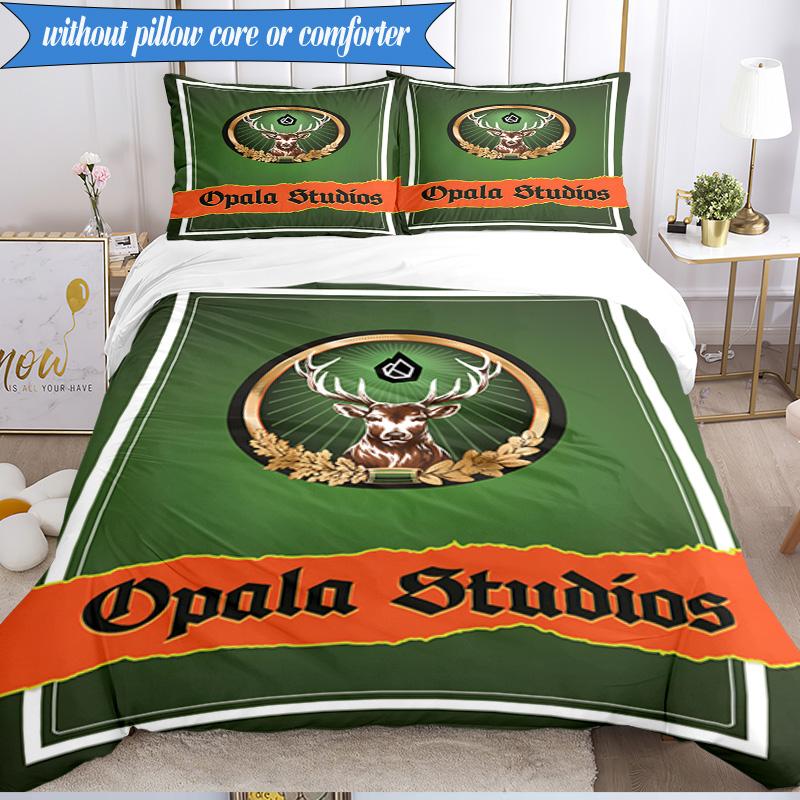 3PCS Jägermeister: The Spirit Of Tradition Bedding Set 2D Printing (Includes 1 Duvet Cover + 2 Pillowcases Coreless), Bedroom decor,Fan gift
