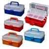 Transparent 3 Layer Fishing Tackle Box Organizer for Tools and Jewelry