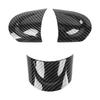 Car Steering Wheel Cover Trim Accessory Carbon Fiber Style Replacement for Clubvan Crossover Cooper