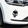 Skull Decal for Truck,Gothic Skull Sticker for Car,Waterproof Skull Design Reflective Sticker for Car