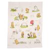 Hayashi Disney Classic Pooh Bath Gauze Pile Nap 85 X 115 KJ462200 Towel, Single-Sided Multi-Purpose Towel, Size, Approx. Cm,
