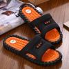 Men's EVA Slippers Black Patchwork Color Soft Sole Casual Indoor Slippers At Home Bathroom Anti Slip Slippers Summer