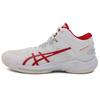 Gel-Burst 25 Versatile Comfortable Mid-Top Basketball Shoes Men Sneaker White Red 1063A055-100